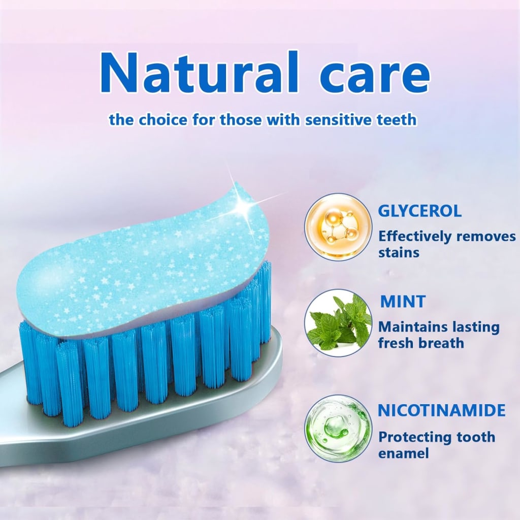 Niacinamide Whitening Toothpaste ( Buy 1 Get 1 Free )